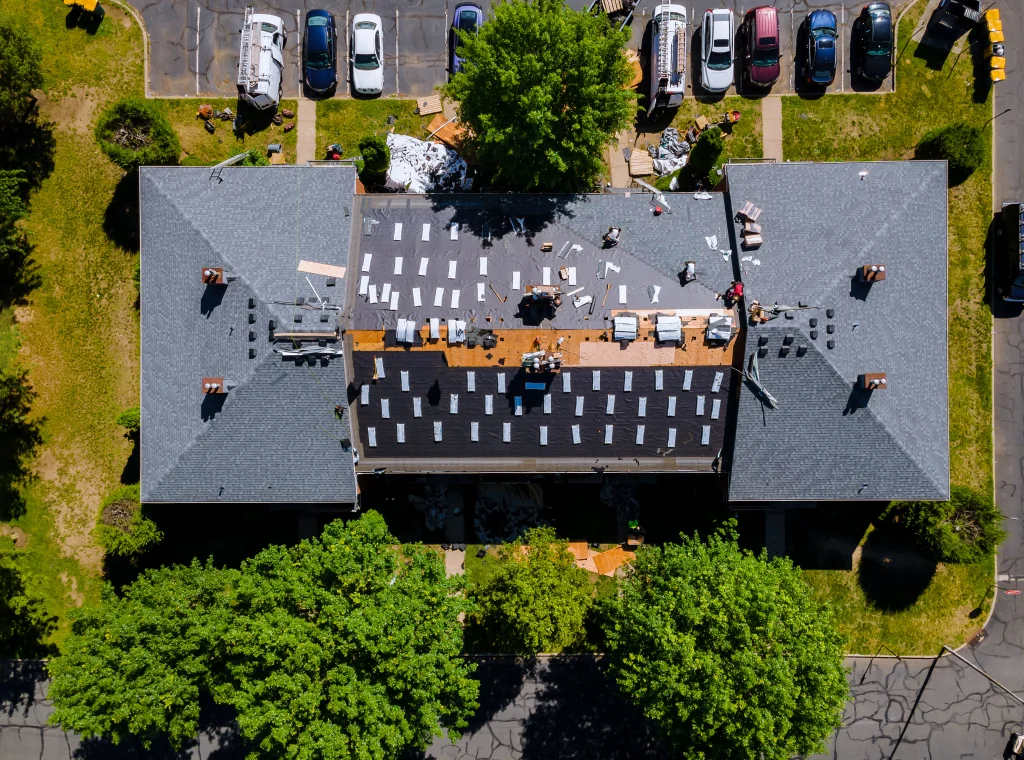 Roofing renovation